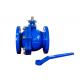 DIN3357/BS5163/ANSI/JIS Ductile Iron Ball Valve Soft Seated Flanged End