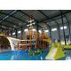 Anti Static Water Playground Equipment 2.2 - 2.6 Mm Thick High Strength Cold Roll Steel