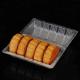 Popular disposable baking cake folding tray food container moulding forming machine