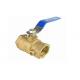 Top Entry Stainless Steel 3 Way Ball Valve T Type Internal Thread Manual Operated