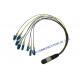 Multi Core Duplex Optical Fiber Patch Cord , Passive / Active Optic Fiber Optic Cable