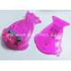 Food Grade Pink Cotton Plastic Candy Containers For Party Favors Customized Special Shaped