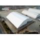 80m Wide Polygon Roof Top Sports Event Tent With White Top Sandwich Sidewalls