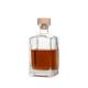 Classic 700ml Whisky Bottle with Glass Stopper Body Material Super Flint Glass Material