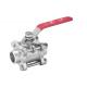 Butt Weld 3 Piece Ball Valves 1000 WOG- 1000 WOG - 3 Piece 316 Stainless Steel