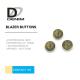 2 Holes Durable Bulk Shirt Buttons 3D Printed Good Chemical Resistance