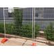 Heat Treated 6x12 Chain Link Fence Panels 0.5-5.0m Outdoor Use