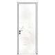 Aluminum Frame white high gloss doors for bedroom made to measure villa