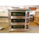 7kw Single Deck Electric Pizza Oven Energy Saving One Tray Size 400x600mm