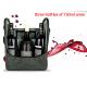 Factory supply Ice insulated nylon wine bottle cooler bag for three wines