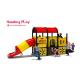 Nontoxic Plastic Outdoor Playset Traditional Car Shape CAD Instruction