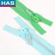 #10 Diamond Lightweight Open Ended Zips Green Decorative Zippers For Dresses