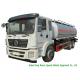 DFAC 24000Liters Heavy Oil / Liquid Tank Truck , Mobile Diesel Fuel Bowser
