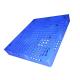 HDPE Blue Solid Plastic Pallet 1200*1000 Euro Style Dimensionally Stable
