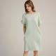 Soft One Piece Casual Linen Womens Dress