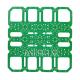 Rogers Fr4 6 Layer Mix Stack Up Dielectric PCB Ladder Circuit Board Factory