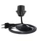 Black 0.75mm CEE7/16 Plug Eu Extension Power Cord E27 E 27 Pendant Light Socket With Dimmer Switch
