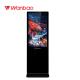 Stand Alone Floor Standing LCD Advertising Player 43 55 65 Inch Shopping Mall