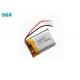 Long Cycle Life Lithium Polymer Rechargeable Battery 3.7V 602535 For MP3 MP4 Player