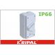 UKF1 series  IP66 Double Pole Electrical Weatherproof Switch Socket Outlet 63A For Outdoor Isolation