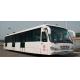 Low Carbon Alloy Steel Body Airport Transfer Bus Airport Coaches 5100mm Wheel Base