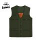 Winter Cold Weather Vest Retro Male Hunting Sleeveless Knitted Streetwear Vest