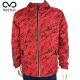 Protective Red Blue Mens Light Padded Jacket Strong Polyester Lining