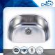 Pressed kitchen sinks with single bowl undermount kitchen sink with SUS304 and silver color