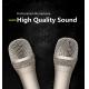 Clear Voice Wired Studio Condenser Microphone 12mv/PA GESTTON