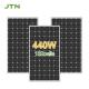 BIPV Monocrystalline Half Cut Solar Panel 440W 9BB 144 Cells