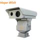 2km Border Surveillance PTZ Infrared Camera , 808nm Long Range CMOS Laser Camera