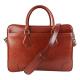 Riendly Recycled Leather Briefcase Leather Laptop Bag For Men Fashion Men Genuine Leather Bags For Me
