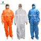 Asbestos Removal Overalls SMS Microporous Type 5/6 Disposable Coveralls Label Accessories