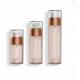 PETG 120ml Airless Pump Bottle snap transparent lotion container