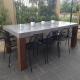 Home Furniture Modern Living Room Concrete Table White Round Concrete Coffee Table