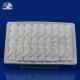 White 100% Cotton refreshing airline hot face towel for aircraft