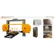 4-Axis CNC Diamond Wire Saw Machine With Automatic Control System For Marble , Granite