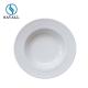 Microwavable Nordic Ceramic Straw Hat Bowl For Pasta