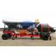 YHZM75 Mobile Concrete Batching Plant With JZM1500 Drum Concrete Mixer