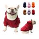 ​Fashion Blank red Dog Winter Apparel Warm Outfits Chihuahua Puppy Clothes