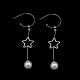 Hanging Earrings With Shell Pearl Star Elements Different Hoop Good Quanlity