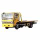 Duolika 4*2  Flatbed Trailer   One Tow Two Wrecker  Rescue Recovery Tow Truck