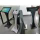 21.5" horizontal capacitive touch screen kiosk slim design with printer build in