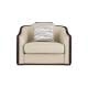 Modern Chinese design of Living room furniture single sofa used cultural Fabric cushion