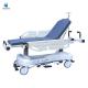 Operating Room Transport Stretcher Hydraulic Height Adjustment Locking Wheels