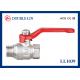 1/4  To 2   Male X Female  25 Bar Brass Ball Valve With Iron Lever Handle