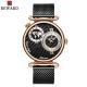 Chinese Two Movement Stainless Steel Caseback Watch , Mens Waterproof Watches Alloy Case