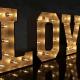 Marquee Letter Led Big Numbers Giant Light Up Letters Led Marquee for Wedding Decor