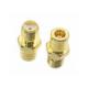 Gold Plating RF Coaxial Connectors SMA Female to SMB Female Adapter 0.49N