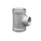 High quality 304 / 316L stainless steel reducing/equal tee internal thread threaded tee pipe fittings